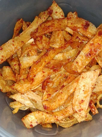 Langkah Gampang Menyiapkan Resep Keripik singkong balado yang Sempurna Anti Ribet, Lezat Sekali