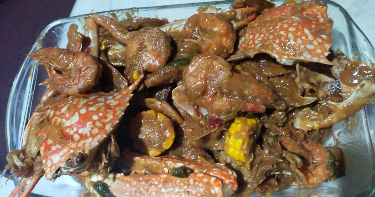 Kepiting Udang Saus Tiram