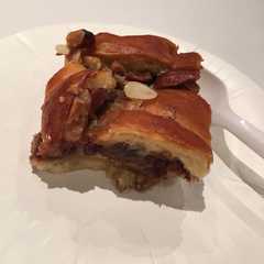 A picture of Nutella Croissant Pudding.