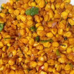 Corn chaat A picture of Corn chaat.