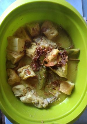 Foto resep Kare ayam tahu
