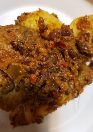Foto resep 11. Rendang Bebek Kacang Merah