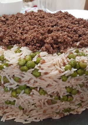 صورة لوصفة رز ببازيلا