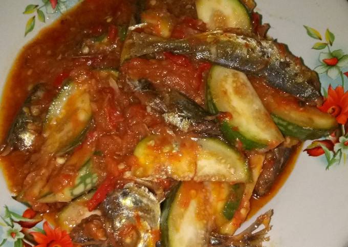 Sambal Ikan Asin Terong lalap