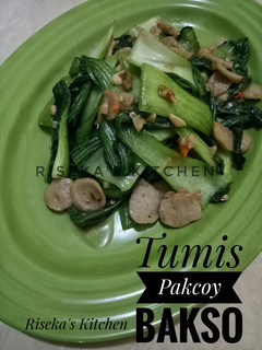 Foto resep Tumis Pakcoy Bakso #BikinRamadanBerkesan