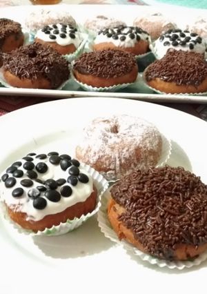 Foto resep Donat Ubi Ungu