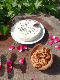عکسی از دستور پنیر با شیر گوسفند 🐑👌😋