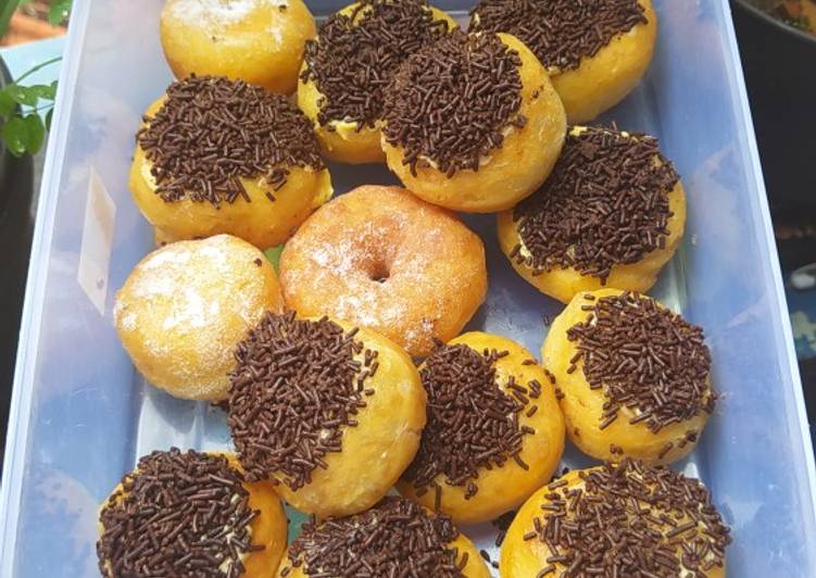 Cara Gampang Membuat Donat mini, Menggugah Selera