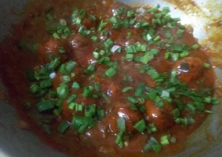 Steps to Prepare Award-winning Spicy Veg manchurian