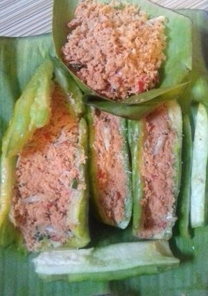 Foto resep Pare Isi Kelapa + Teri