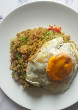 Foto resep Nasi goreng KW (kembang kol goreng)