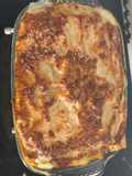 Lasagna porri e salsiccia