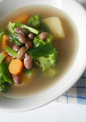 Foto resep Sop Brokoli Kacang Merah