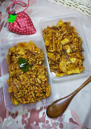 Foto resep Kering tempe,kentang,teri