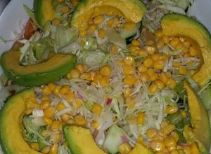 Una foto de Ensalada de aguacate