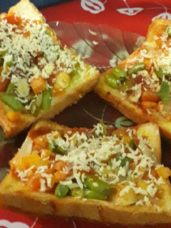 Foto resep Pizza Sayur Roti Tawar
