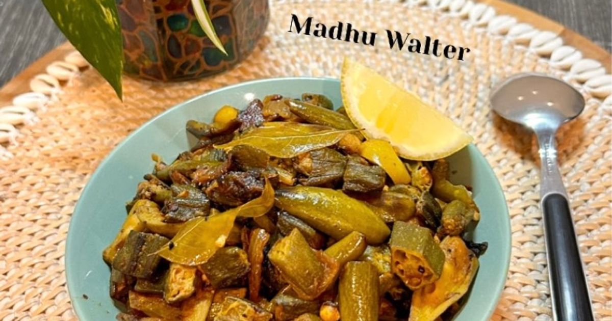 भिंडी परवल की सब्जी (Ladyfinger Parwal Sabjee) रेसिपी बनाने की विधि in ...