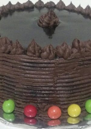 Foto resep Rich chocolate cake