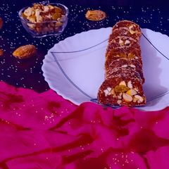 A picture of Dry fruits and dates burfi.