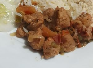 Foto de "Picadinho de carne" de soja