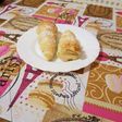 Conos de hojaldre con crema pastelera