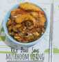 Resep Rice Bowl Saus Musrhoom Udang Goreng Pasir, Bikin Ngiler