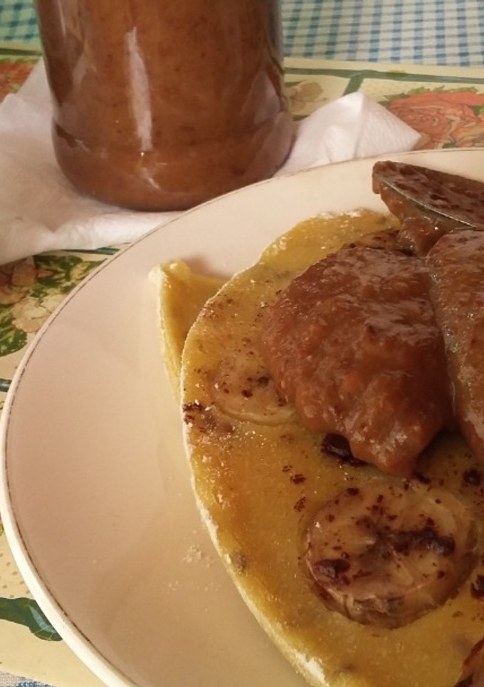 Una foto de Pancakes/Hot cakes al horno, fáciles y saludables (vegan)!