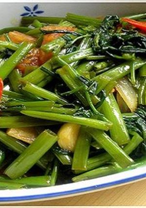 Foto resep Resep Tumis Kangkung Gurih Tanpa MSG