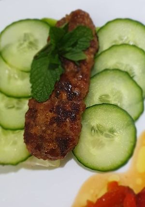 A picture of Adana kebab.