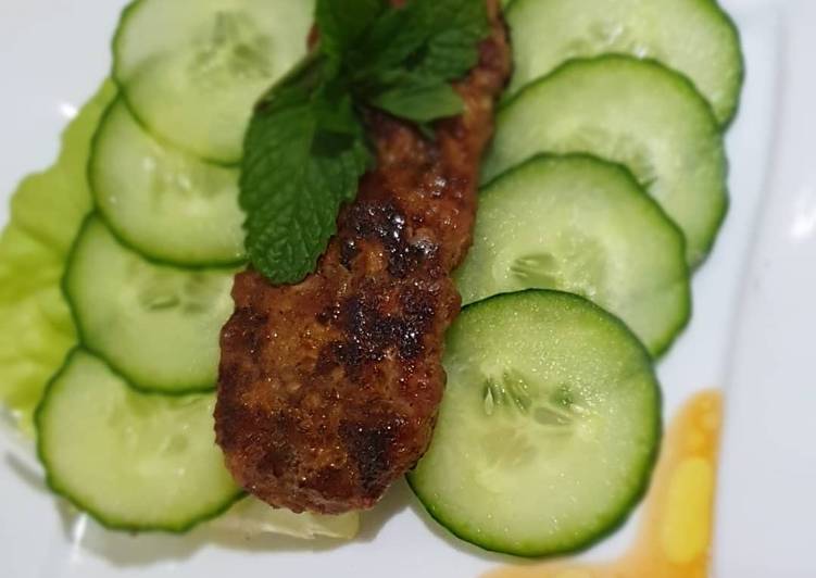 Recipe of Homemade Adana kebab