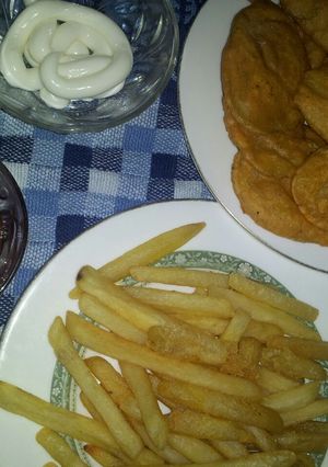 A picture of French fries.