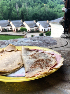 Una foto de Crepes de avena