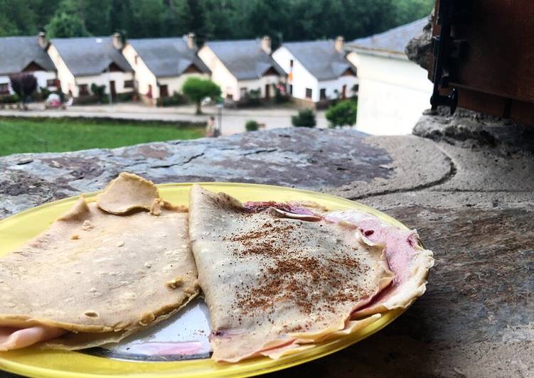 Crepes de avena