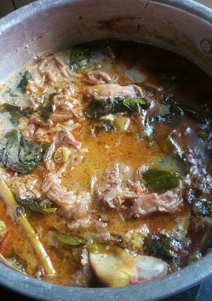 Foto resep Sayur nangka daun mlinjo