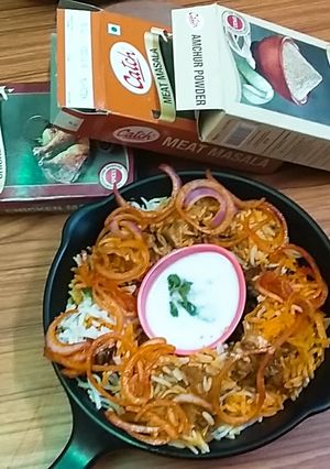 कटहल की बिरयानी (Kathal ki Biryani recipe in Hindi) रेसिपी मुख्य फोटो