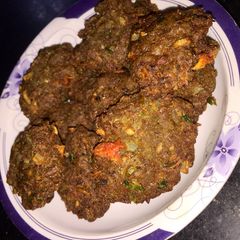 A picture of Bajray Aatye ki kabab.