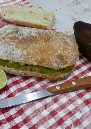 صورة لوصفة ساندويتش البيض بالأفوكادو