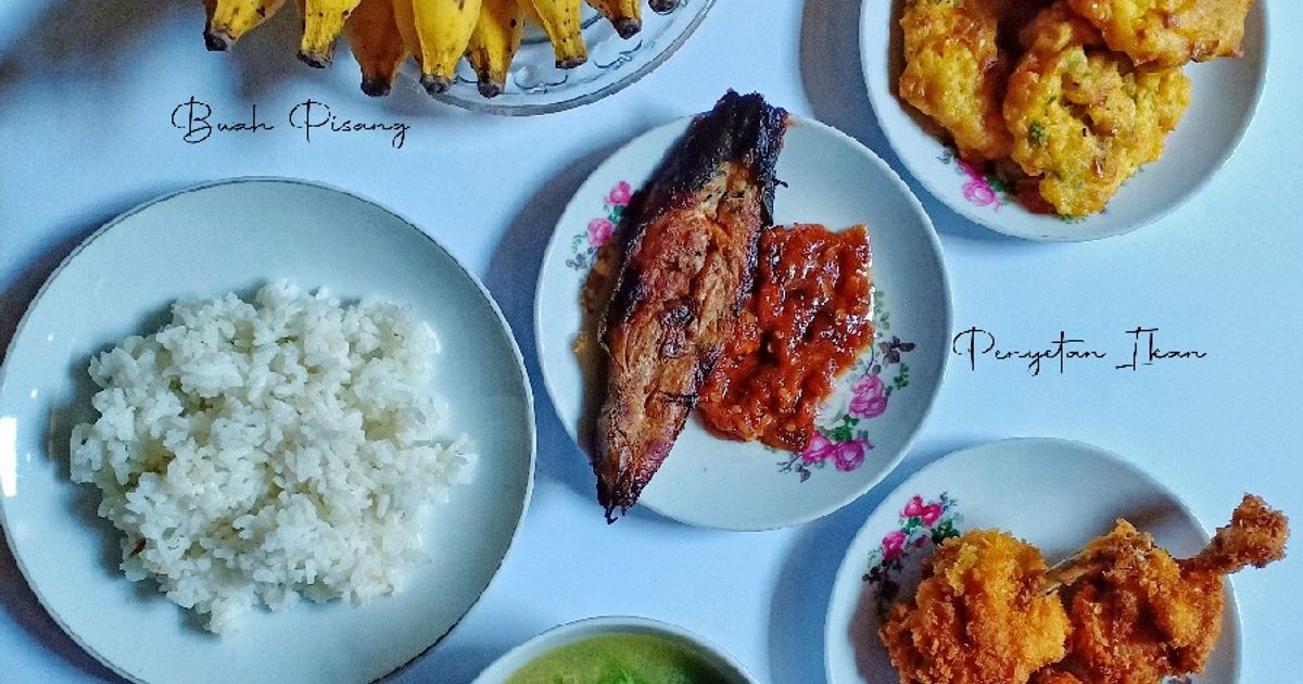Menu Sarapan Part II (Sayur Menir, Penyetan Ikan, Ayam Tulip)