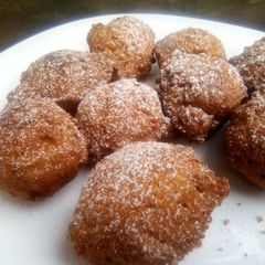 A picture of Deep fried drop scones.