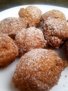 A picture of Deep fried drop scones.
