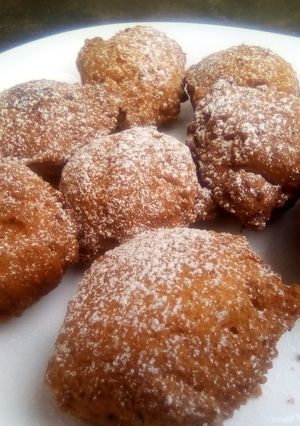 A picture of Deep fried drop scones.
