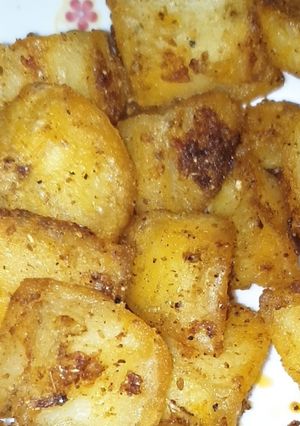 صورة لوصفة بطاطس مقليه 🥔