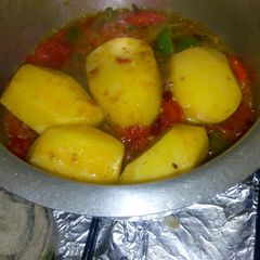 Potato stew A picture of Potato stew.