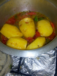 A picture of Potato stew.