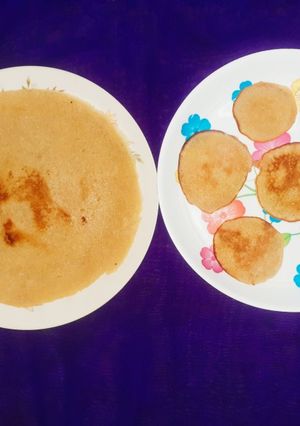 A picture of Healthy and Tasty Wheat Pancakes.
