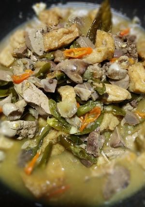 Foto resep Oseng Ati Ampela Ayam Lombok Ijo