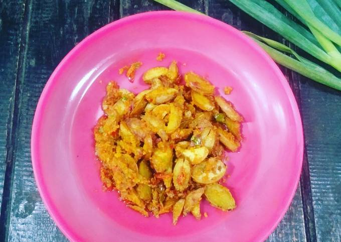 Yuk intip, Resep  buat Jengkol bumbu kunyit kering dijamin lezat