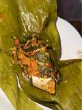 Pepes Patin tanpa kelapa parut
