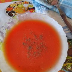 A picture of Mix veg soup.