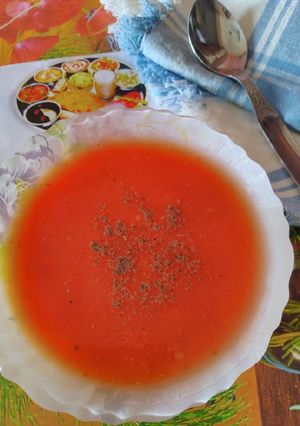 A picture of Mix veg soup.